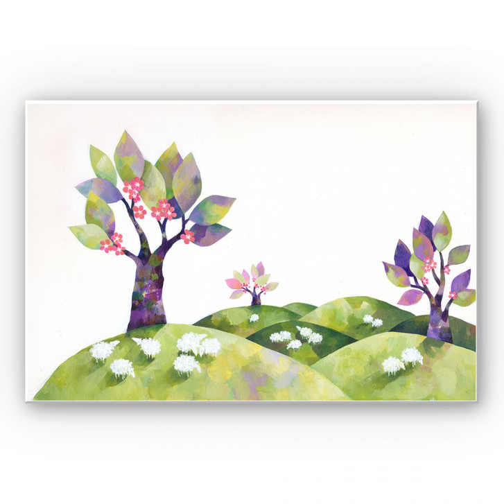 Wandbild Blanz - Die Schafswiese - WA191344