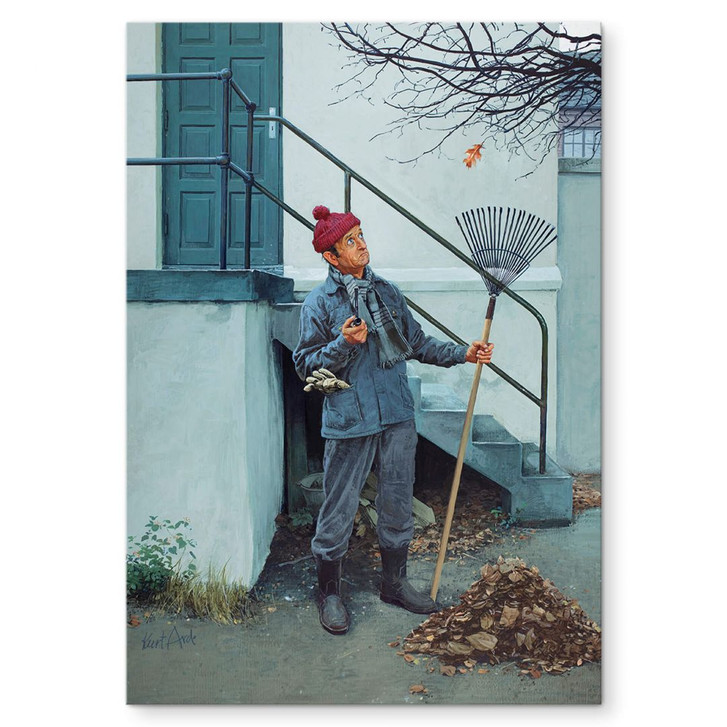 Wandbild Laubfall (1970) - Kurt Ard - Alu-Dibond - WA394825