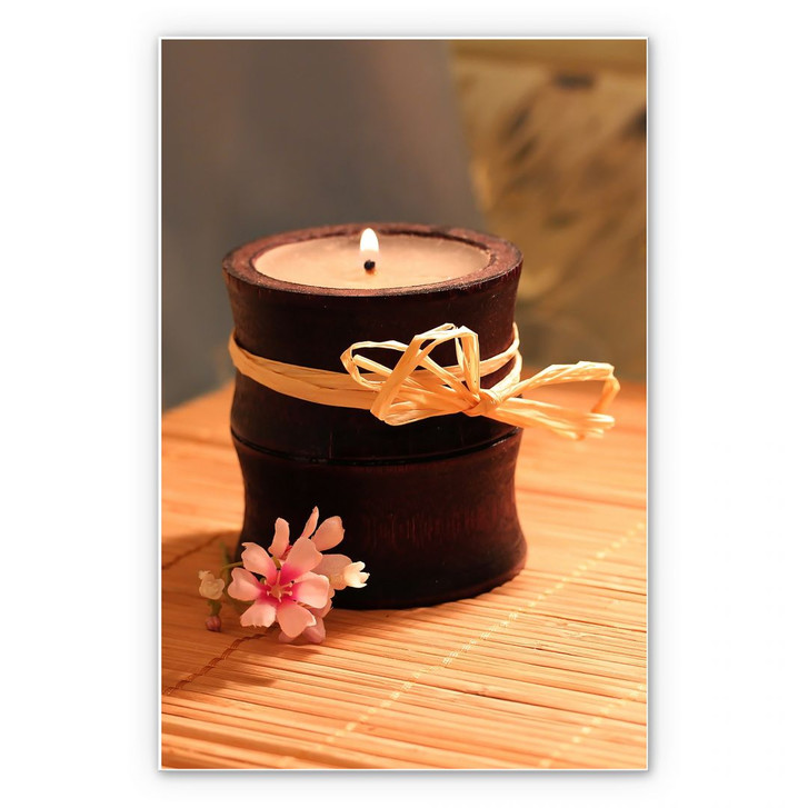 Wandbild Wellness Candle - WA196111