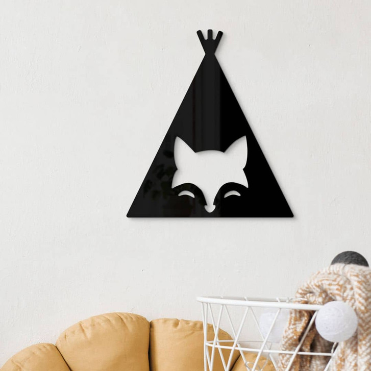 Acryldeko Tipi - Fuchs - WA330064