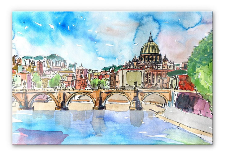 Acrylglasbild Bleichner - Vatican in Rome - WA251559