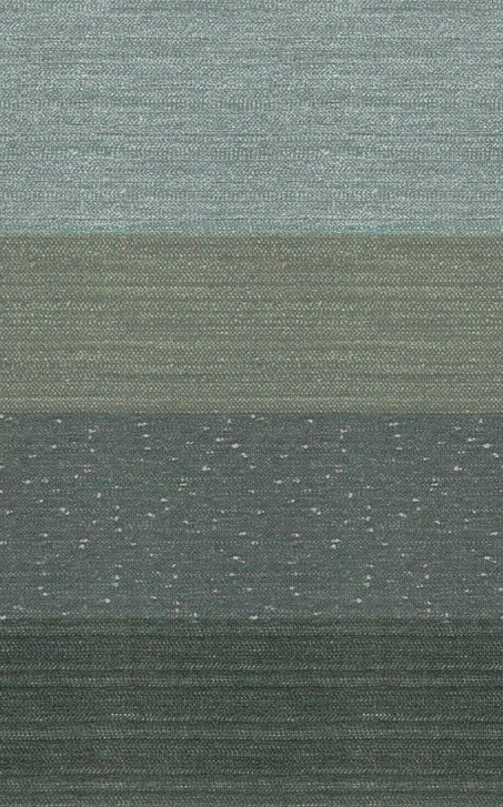 Fototapete Bildtapete Abstrakte Stofftextur in Grau und Salbeigrün 3.4 x 2.12 m - WA505299