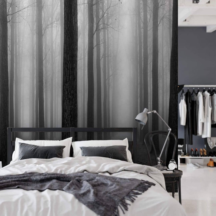 Fototapete Bongaerts - Nebel im Wald - 384x260cm - WA314940