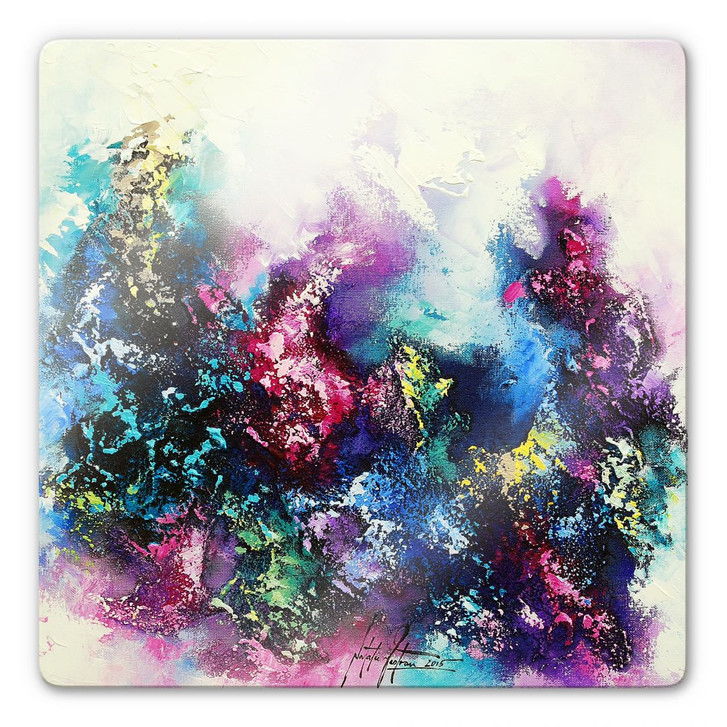 Glasbild Fedrau - Lilaliebe 02 - WA122855