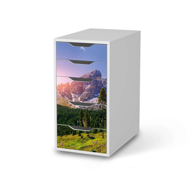 Klebefolie IKEA Alex 5 Schubladen - Alpenblick - CR109021