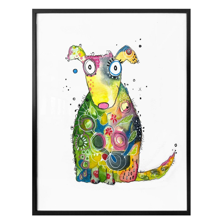 Poster Hagenmeyer - Glücklicher Hund - WA257856