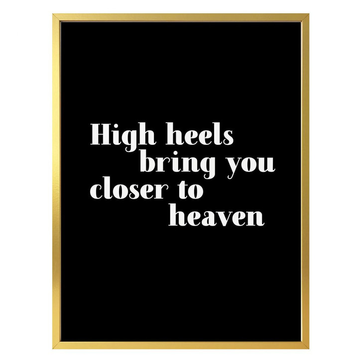 Poster High heels bring you closer - WA247695