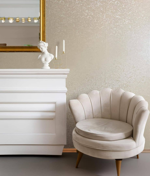 Vliestapete Linien Struktur Klassisch in Beige - WA482709