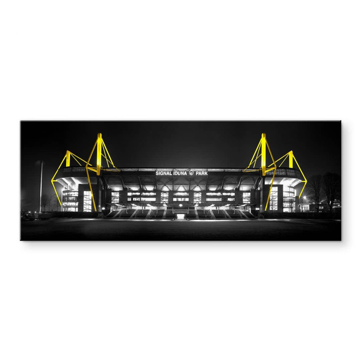 Acrylglasbild Stadion in Dortmund - Grey - WA441290