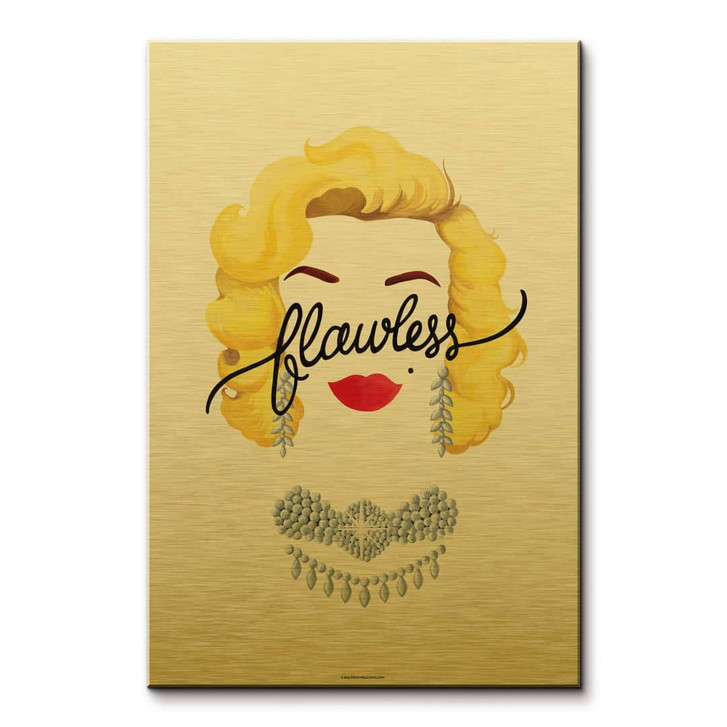 Alu-Dibond-Goldeffekt Tohmé - Flawless Marilyn - WA330946