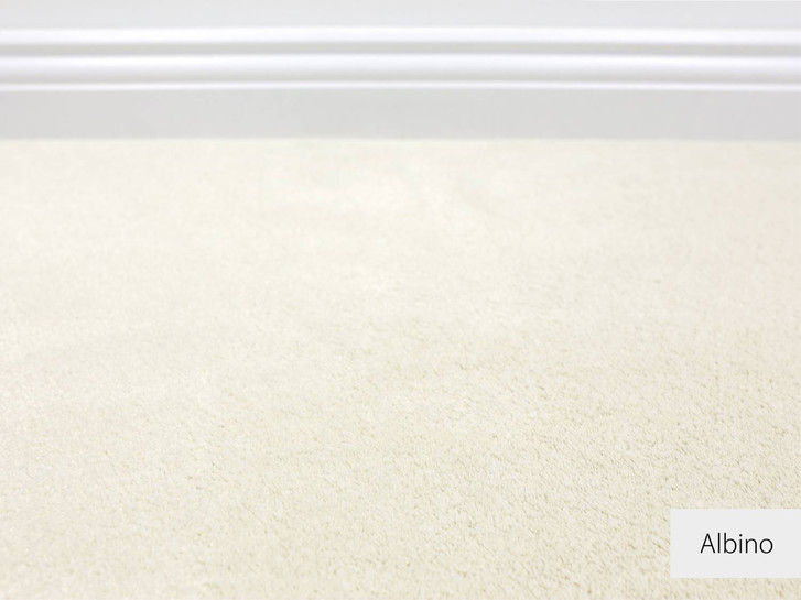 Emily Velours Teppichboden | Meterware | Albino - TS422547