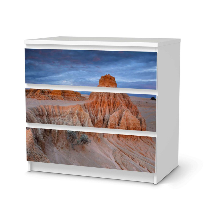 Klebefolie IKEA Malm Kommode 3 Schubladen - Outback Australia - CR109840