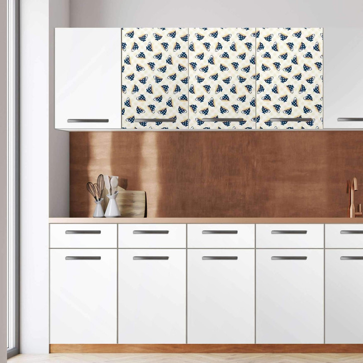 Klebefolie - Wandschrank 120cm Breite - Teatime - CR108374