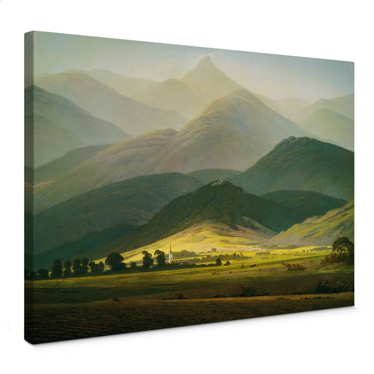 Leinwandbild Friedrich - Berglandschaft - WA363418