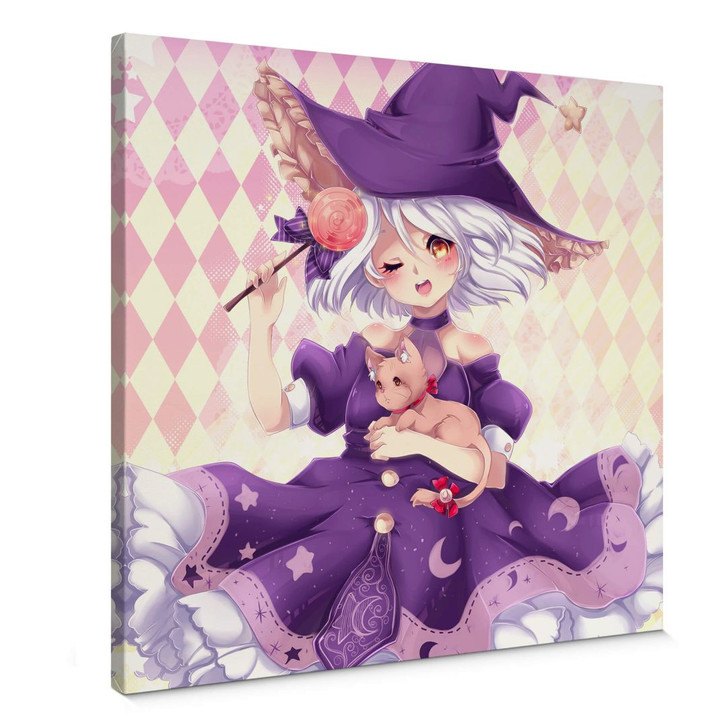 Leinwandbild La Doll Blanche - Little Witch - WA368062