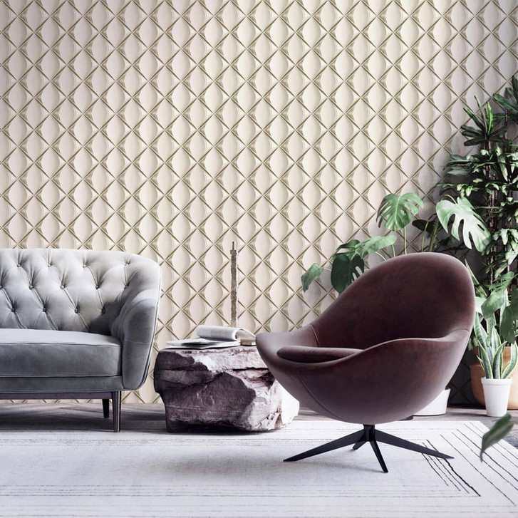 Livingwalls 3D Tapete My Home My Spa Vliestapete Feminine Powdery Home grau, weiss - WA341637