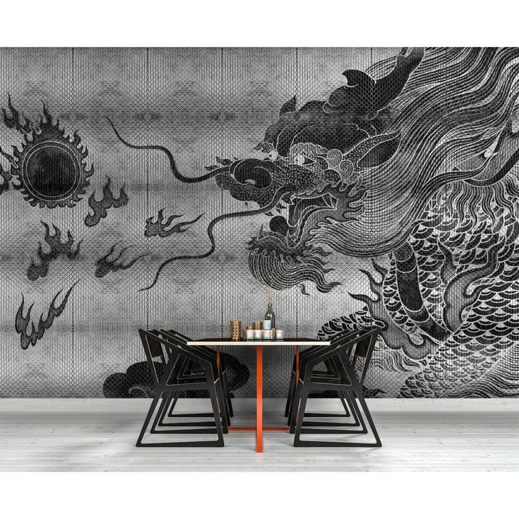 Livingwalls Fototapete Walls by Patel 3 Shenzen 3 silber, grau, schwarz - WA335850