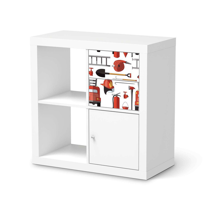 Möbelfolie IKEA IKEA Expedit Regal Schubladen - Firefighter - CR115071
