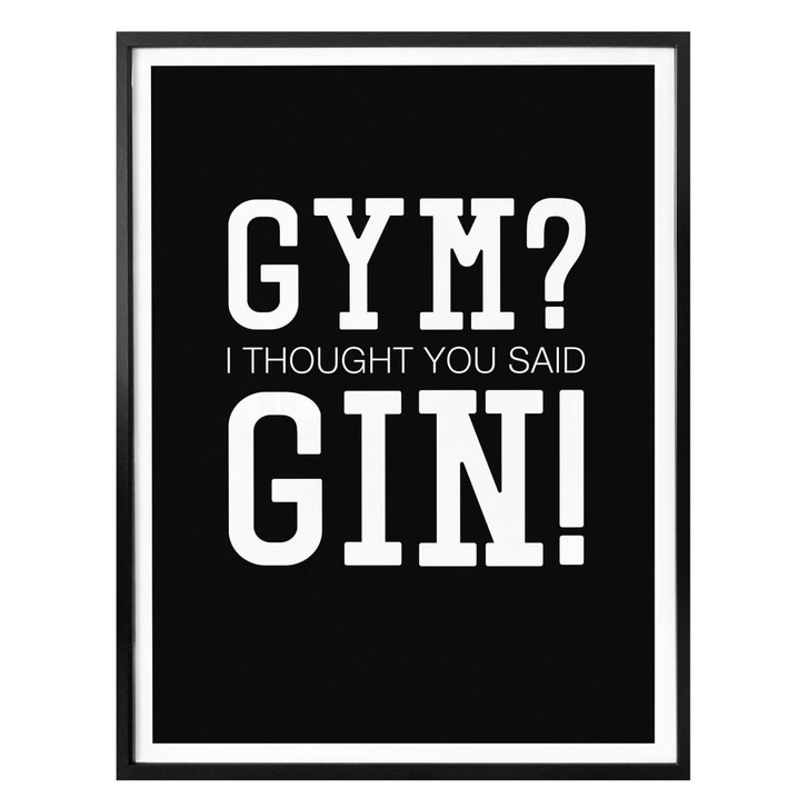 Poster - I thought you said Gin - WA237455