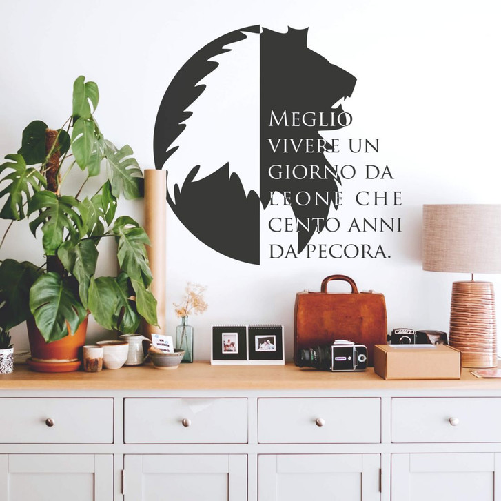 Wandtattoo Meglio... - WA215338