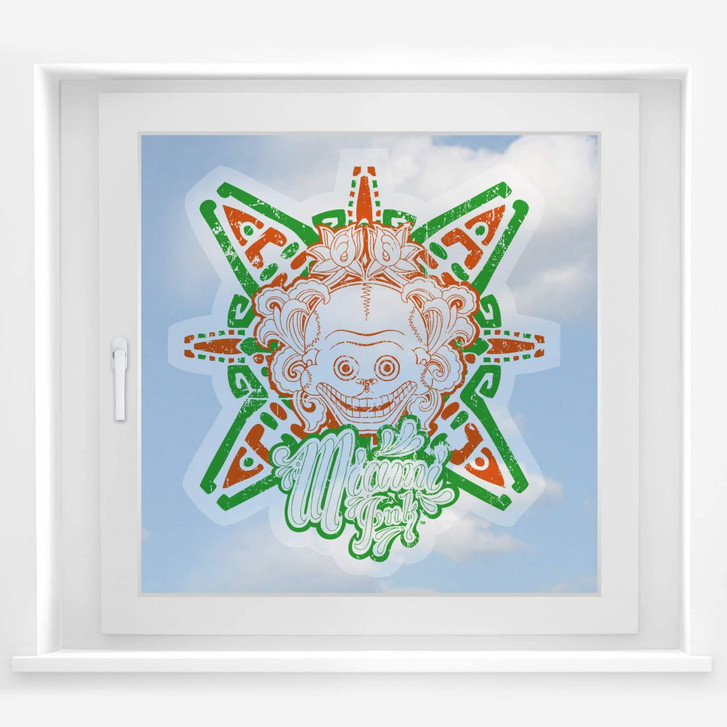 Fensterbild Miami Ink Dia de los Muertos - WA117481