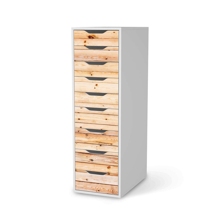 Folie IKEA Alex 9 Schubladen - Bright Planks - CR105233