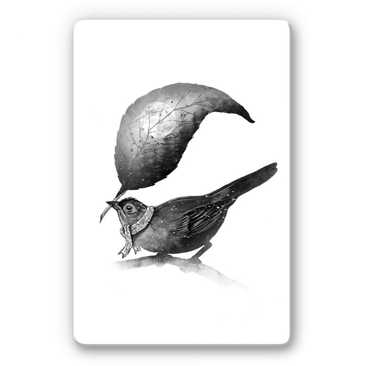 Glasbild Nicebleed - The Messenger  - WA285079