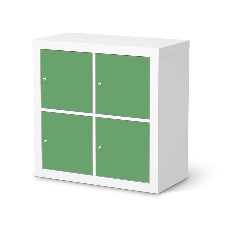 Klebefolie IKEA Kallax Regal 4 Türen - Grün Light - CR109642