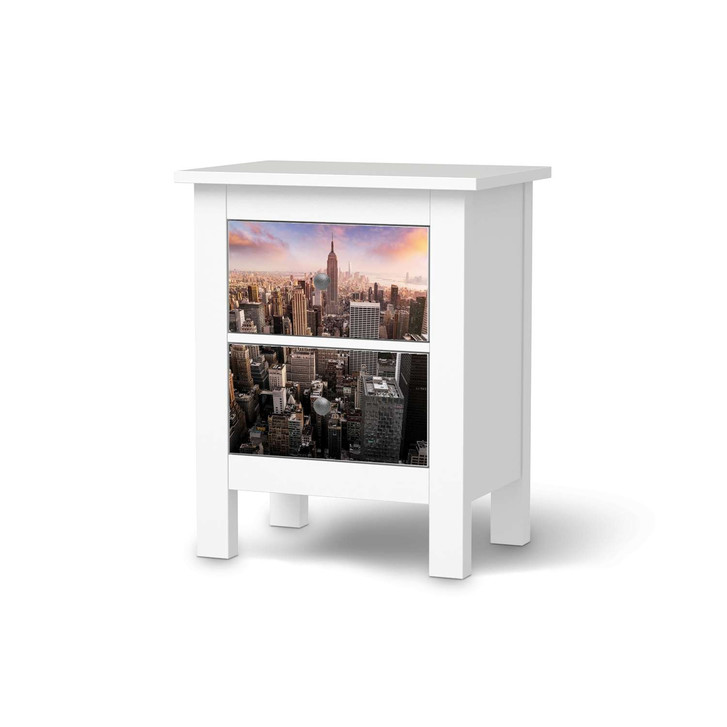 Möbelfolie IKEA Hemnes Kommode 2 Schubladen - Big Apple - CR118163
