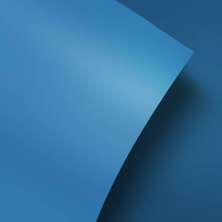 Möbelfolie - Uni Azurblau - WA154941