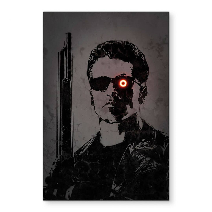 Wandbild Terminator - Mielu - Alu-Dibond - WA458621