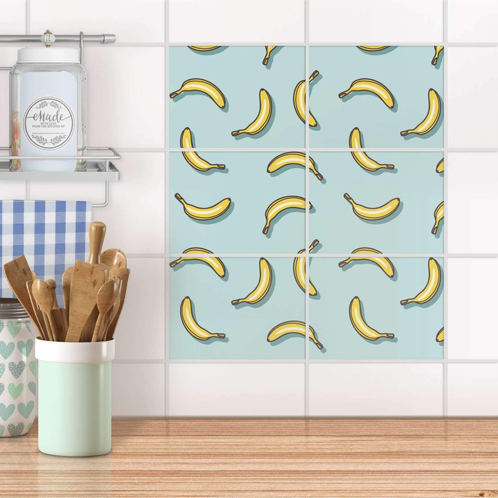 Fliesenfolie quer - Hey Banana - CR104462