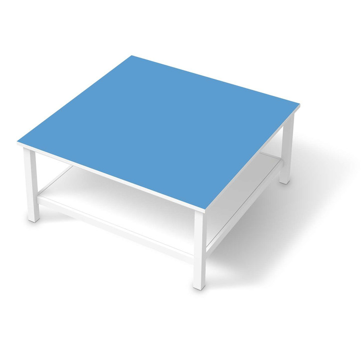 Klebefolie IKEA Hemnes Tisch 90x90cm - Blau Light - CR109458