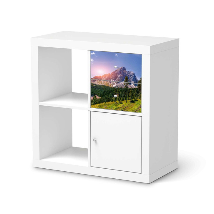 Möbelfolie IKEA Kallax Regal Schubladen - Alpenblick - CR115621