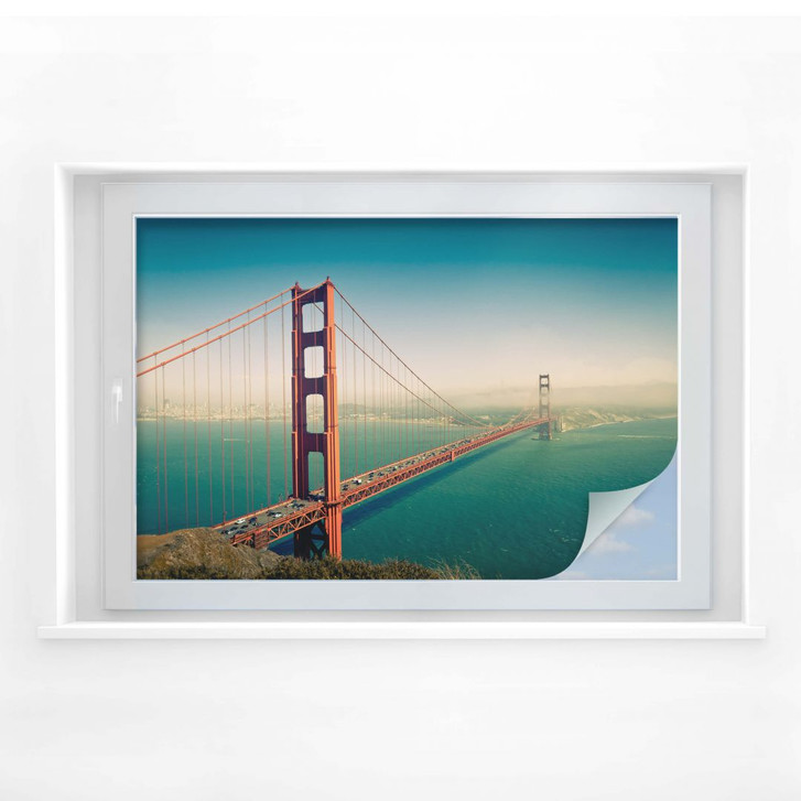 Sichtschutzfolie Die Stadt an der Bucht - WA174717