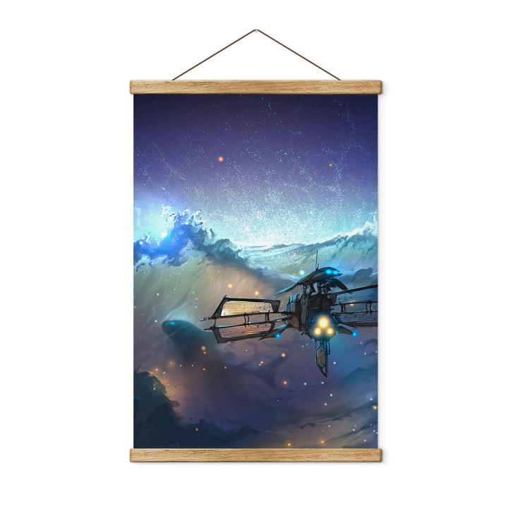 Stoffbild aerroscape - Die See des Weltraums - WA382060