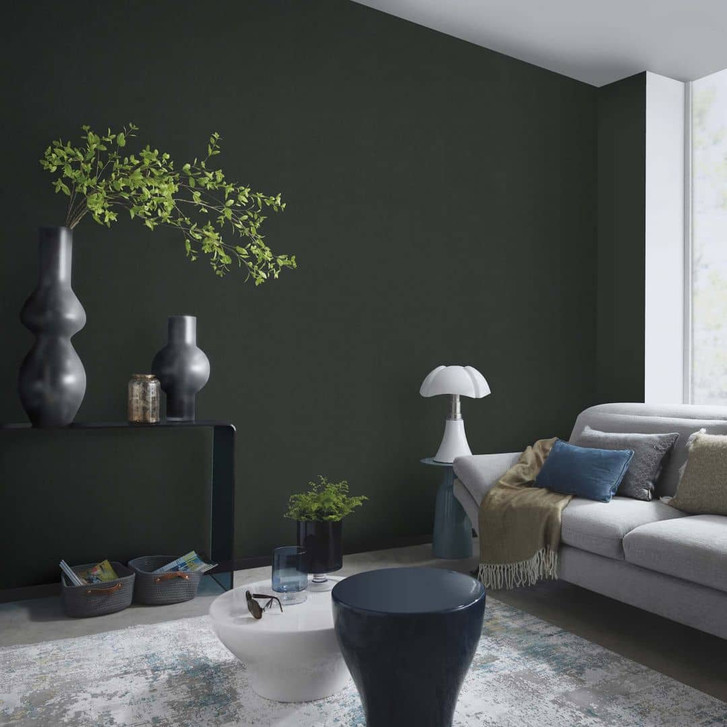 Unitapete, Vliestapete Erismann Versailles schwarz - WA397396