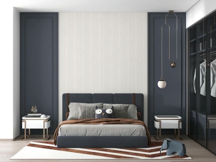 Vliestapete Streifen Modern, Klassisch, Shabby Chic in Creme - WA482798