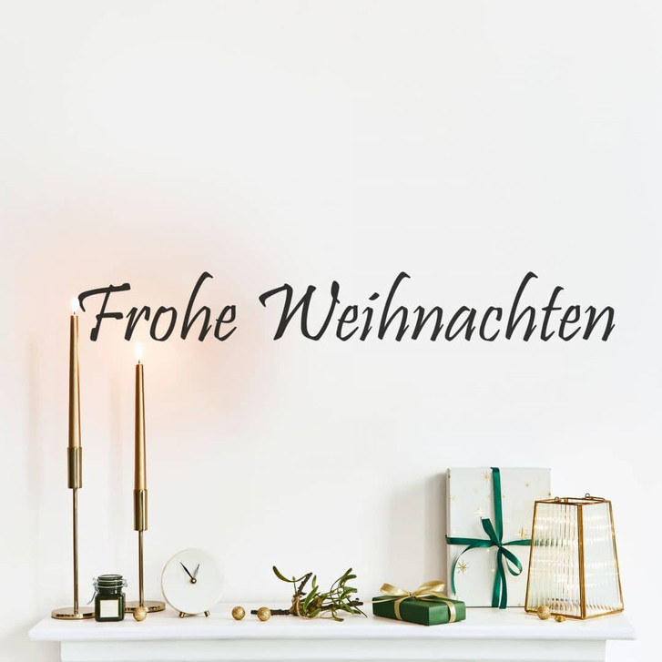 Wandtattoo Frohe Weihnachten - WA210495