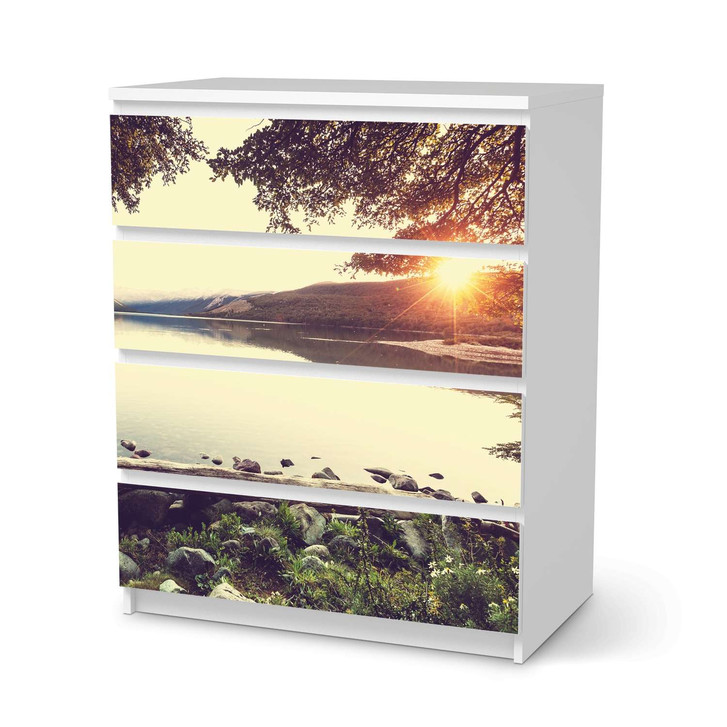 Folie IKEA Malm Kommode 4 Schubladen - Seaside Dreams - CR105685