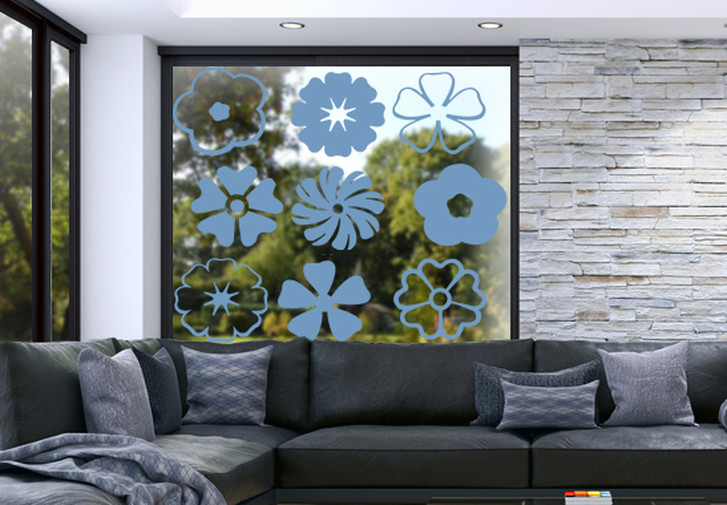 Glasdekor Flower Power - CG10276