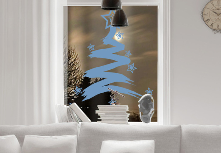 Glasdekor Sternenbaum - CG10227