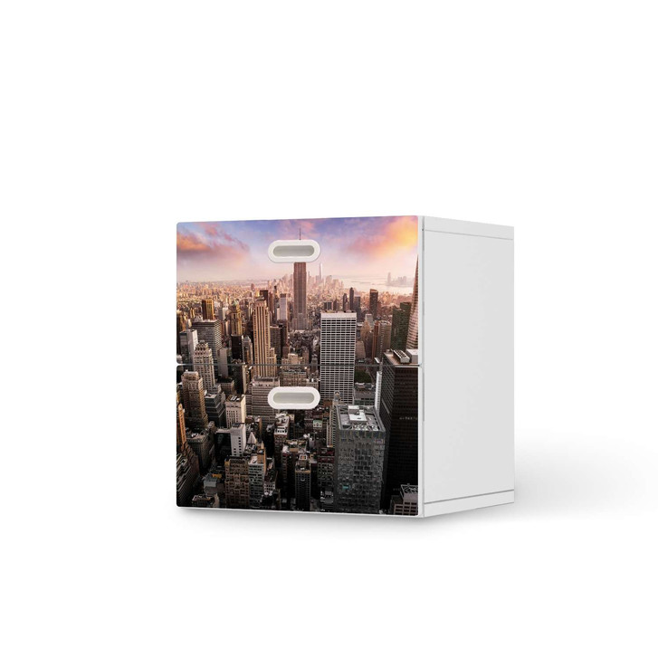 Klebefolie IKEA Stuva / Fritids Kommode - 2 Schubladen - Big Apple - CR110016