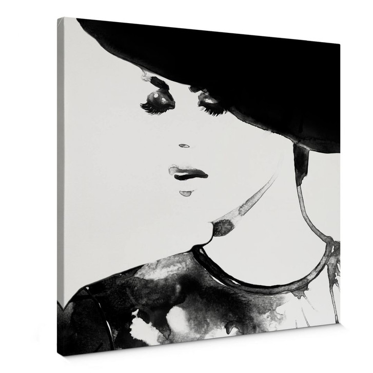 Leinwandbild Fashion Victim - Quadratisch - WA306847