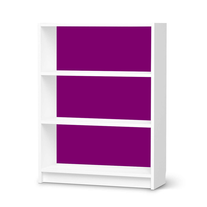 Möbelfolie IKEA Billy Regal 3 Fächer - Flieder Dark - CR114406