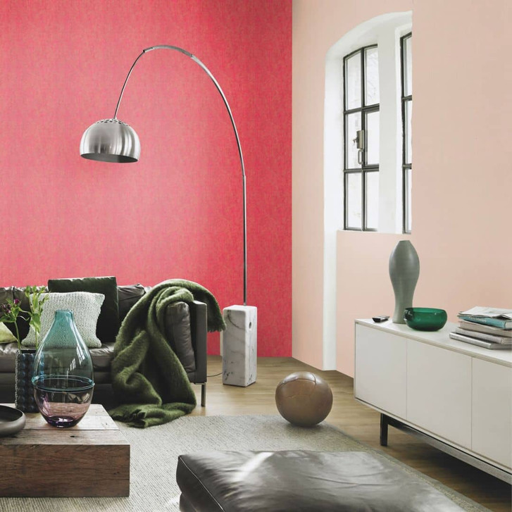 Rasch Vliestapete, Mustertapete Indian Style dunkelpink - WA410126