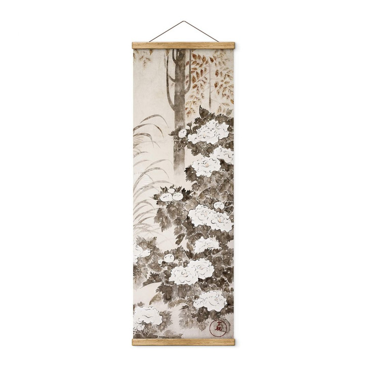 Stoffbild Kagei - Pfingstrosen - Panorama - WA381644