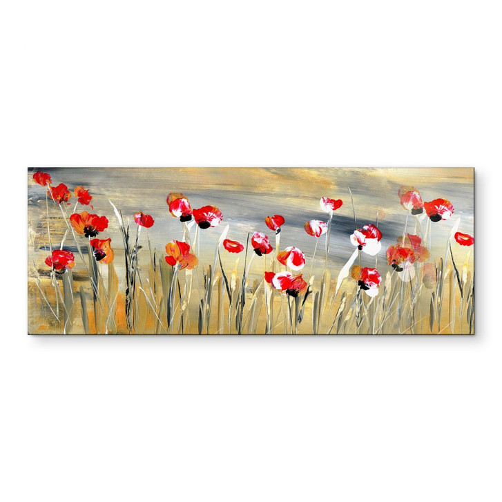 Wandbild Blumenwiese - Niksic - Panorama - Alu-Dibond - WA423187