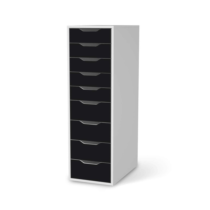 Folie IKEA Alex 9 Schubladen - Schwarz - CR105296