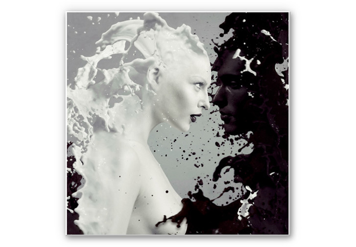 Hartschaumbild Milk & Coffee - quadratisch - WA130378